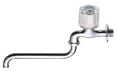 新品 SANEI(サンエイ) 自在水栓 クリスタルハンドル A10JC-13-B