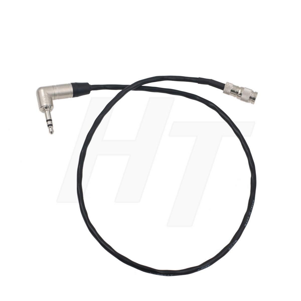 新品 HangTon タイムコードケーブル UltraSync ONE DIN1.0/2.3~90o 3.5mm ミニジャック DSLR Tentacle 45cm用