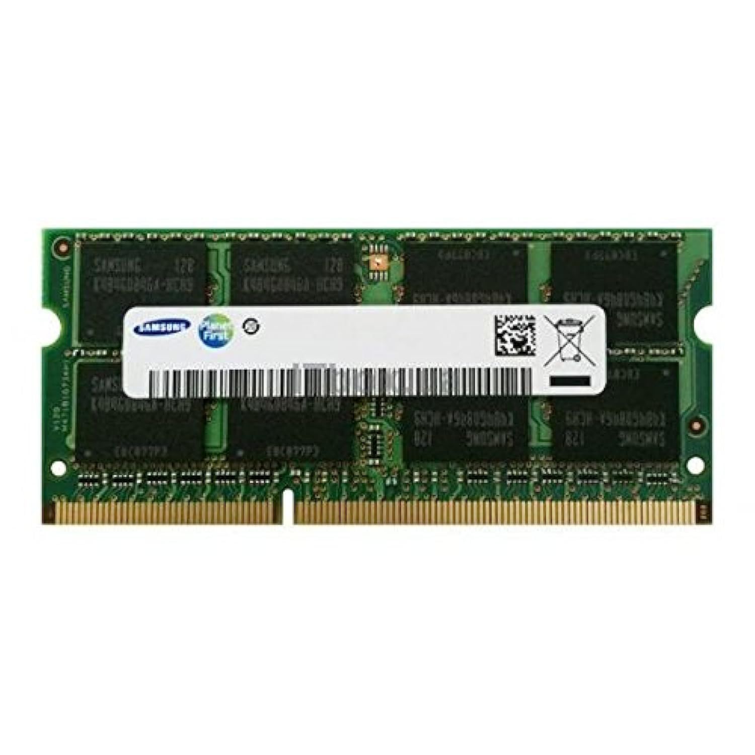 新品 Samsung original 8GB (1 x 8GB) 204-pin SODIMM DDR3 PC3L-12800 1600MHz ram memory module for laptops (M471B1G73EB0-YK0) by Sam