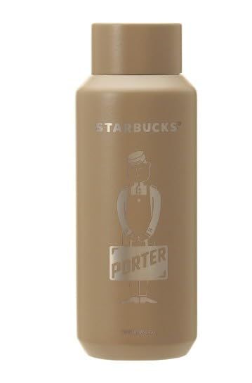 新品 スターバックス PORTER リサイクルステンレスボトル マットラテベージュ 355ml スタバ ポーター スタバ ベージュ