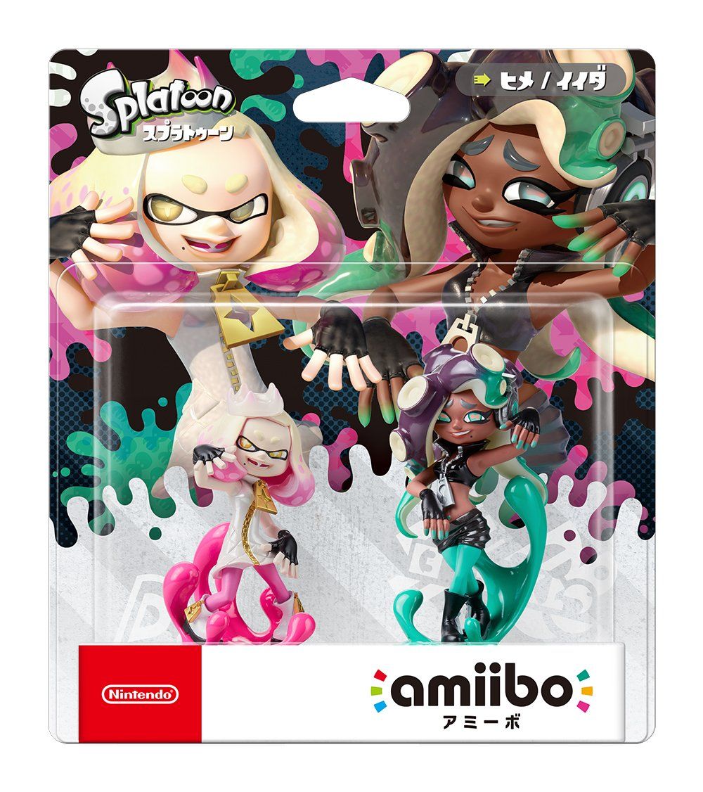 amiibo テンタクルズセット[ヒメ/イイダ] (スプラトゥーンシリーズ) [テンタクルズセット[ヒメ/イイダ]] [Amazon限定なし]
