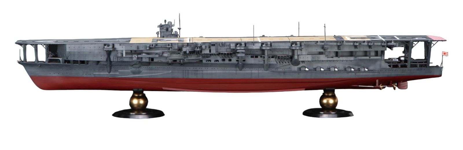 新品 1/350 艦船モデルシリーズ No.11 EX-4 旧日本海軍航空母艦 加賀(帝国海軍乗組員フィギュア付き) プラモデル