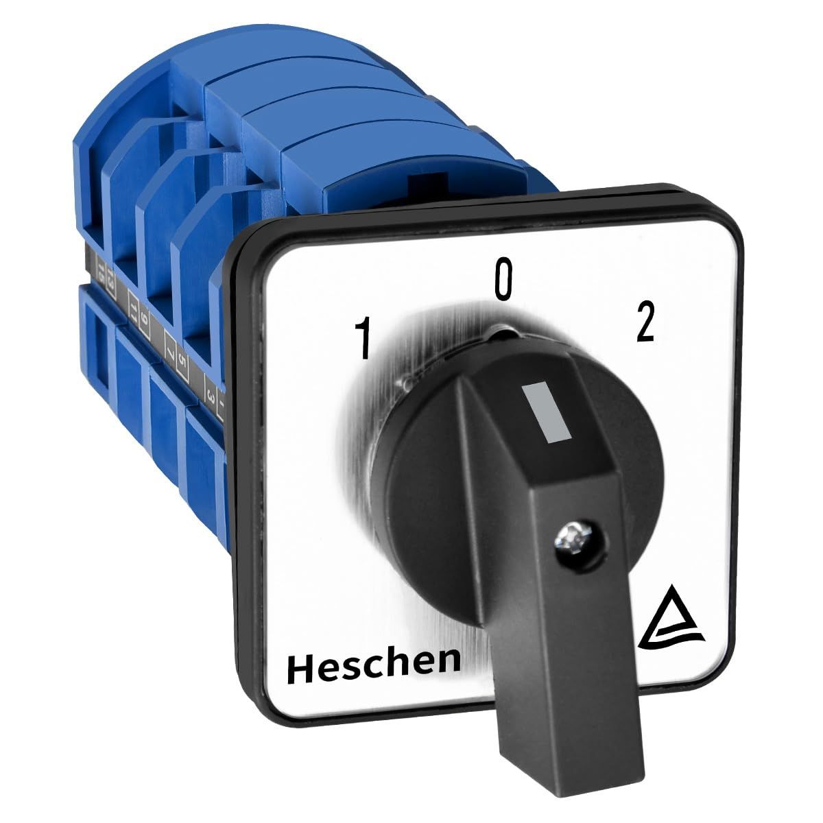 新品 Heschen ユニバーサルロータリーカムセレクタチェンジオーバースイッチ、SZW26-63/D404.4、660V 63A、ON-OFF-ON、3ポジション4フェーズ4NO+4NC 16ターミナル、CE