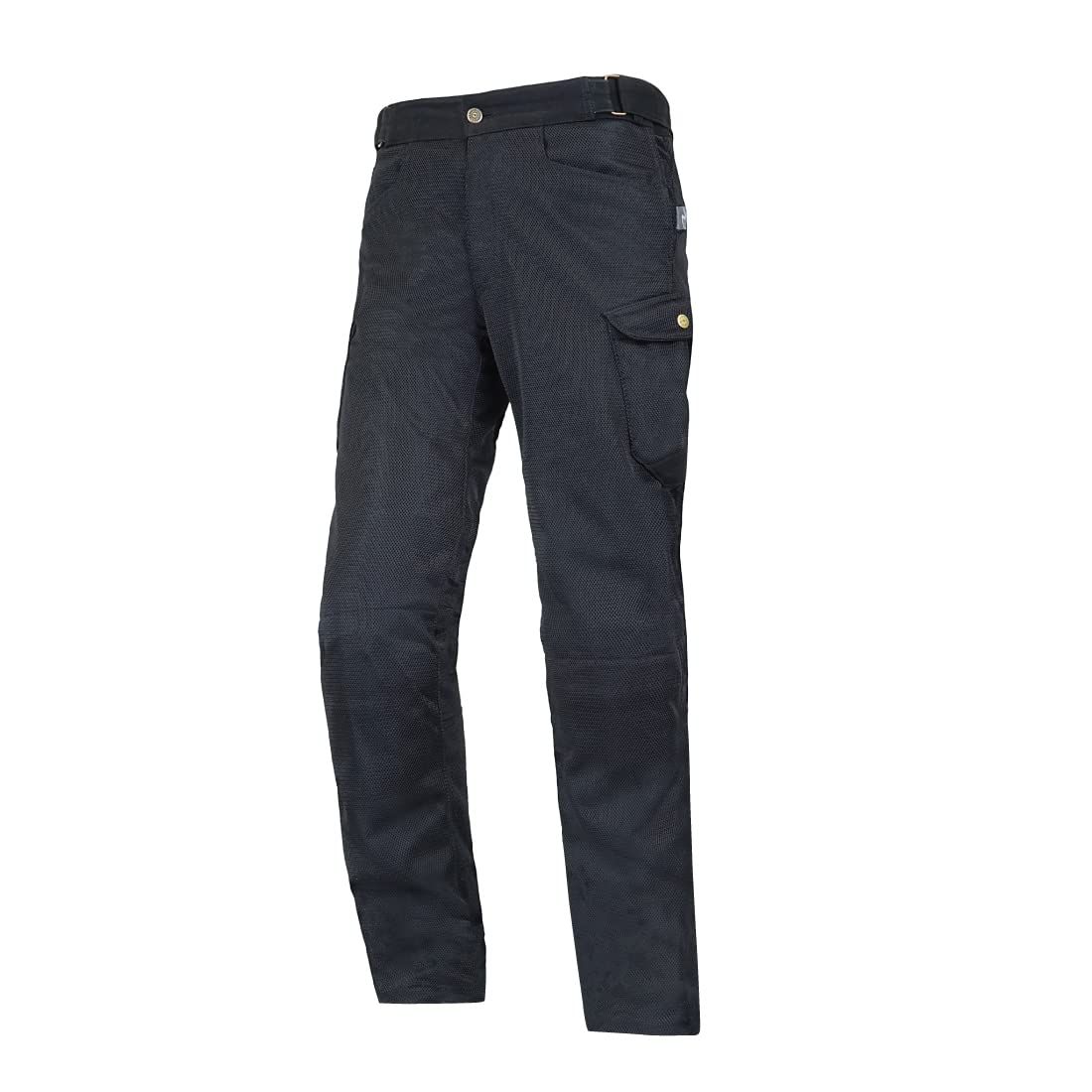 新品 [ラフ&ロード] バイク_パンツ_メッシュカーゴパンツLF_ブラック_MWサイズ(30-36in/股下76-82cm)_RR7513LFBK2