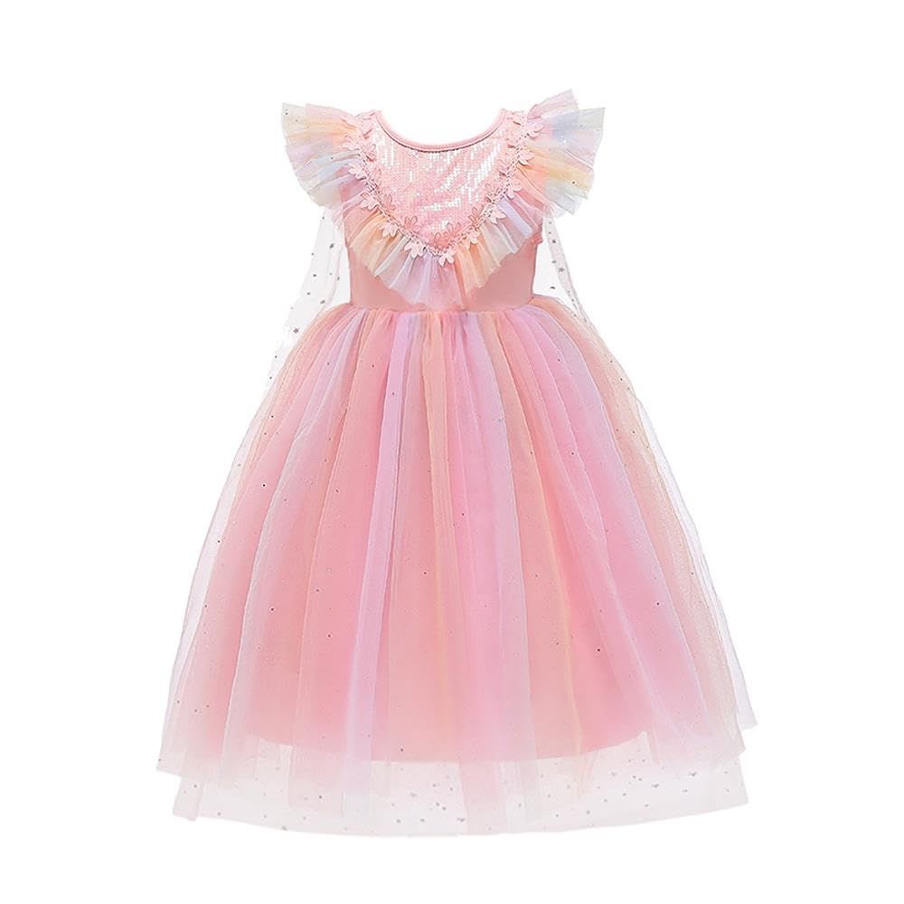 新品 [Dressy Daisy] ユニコーン ハロウィン コスプレ ドレス 子供服 幼児 女の子 サイズ 2?3歳 ピンク