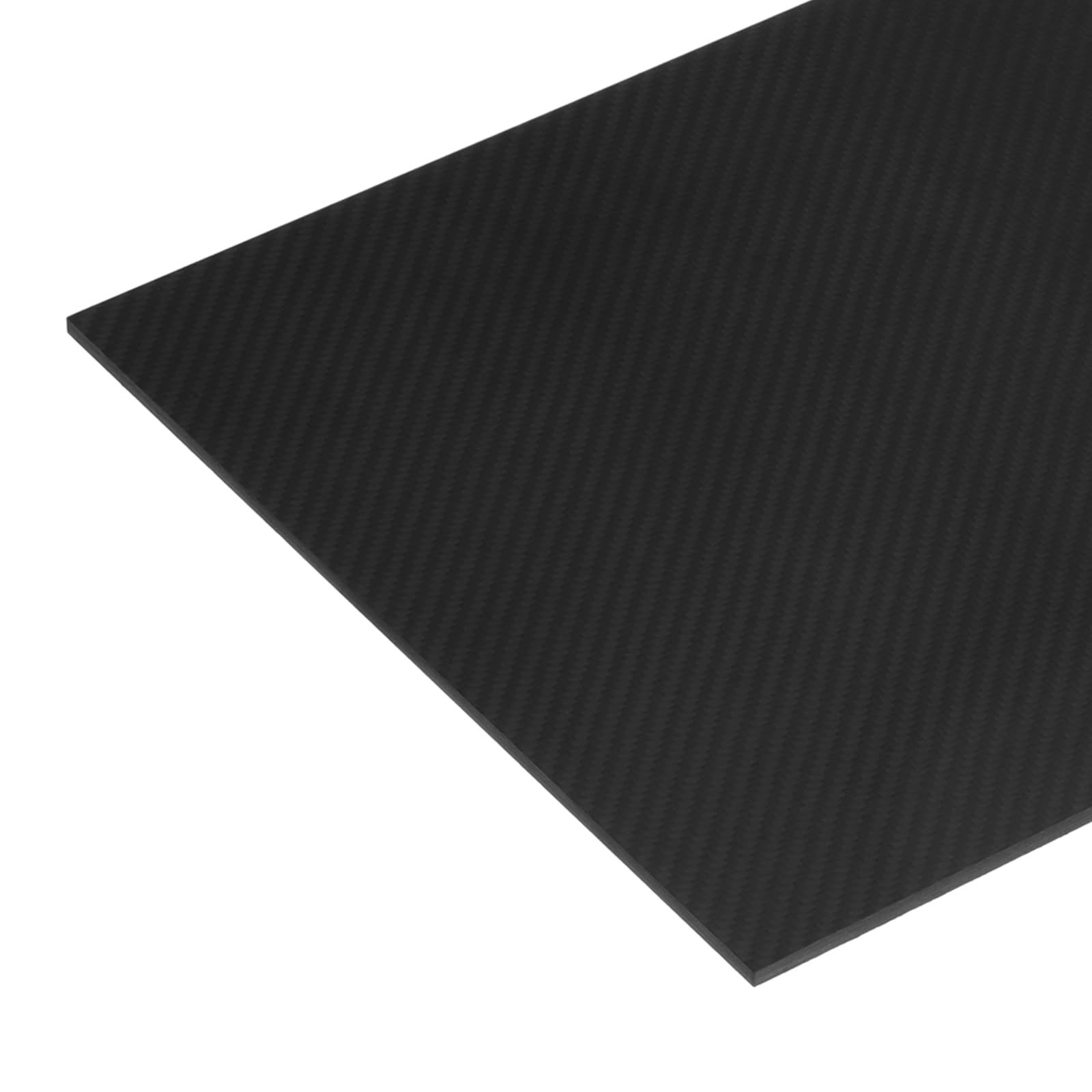 新品 uxcell 1個のカーボンファイバーシート 300x300x3.5mm マ ット表面 パルトルージョンフラットカーボンファイバーボードプレート 斜め織りパネルシート カイト RC 飛行機