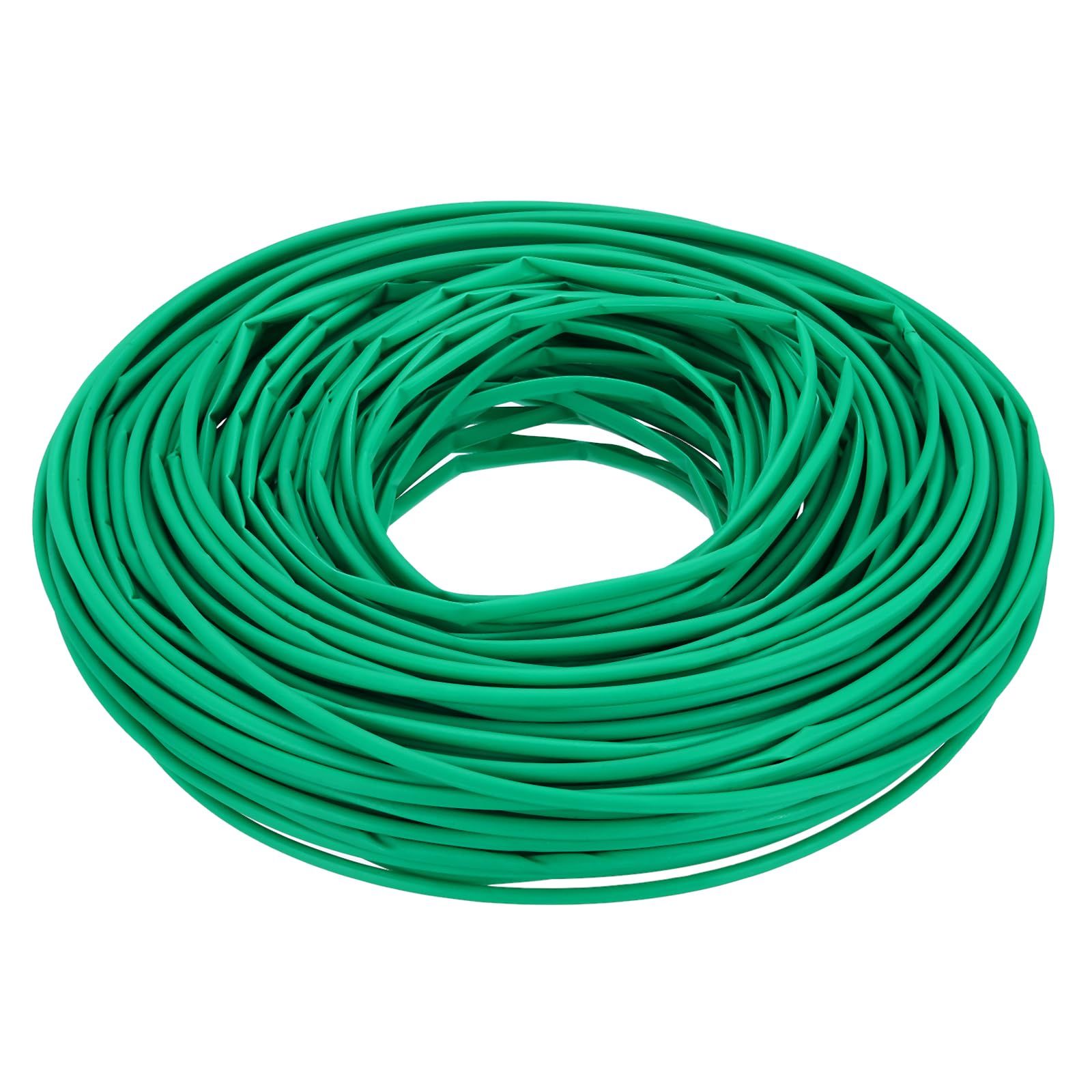 新品 uxcell 熱収縮チューブ 内径3 mm 長さ60m 絶縁チューブ 収縮率2：1 防水 絶縁 高難燃性 電線 端末処理 修理 ケーブル管理 緑