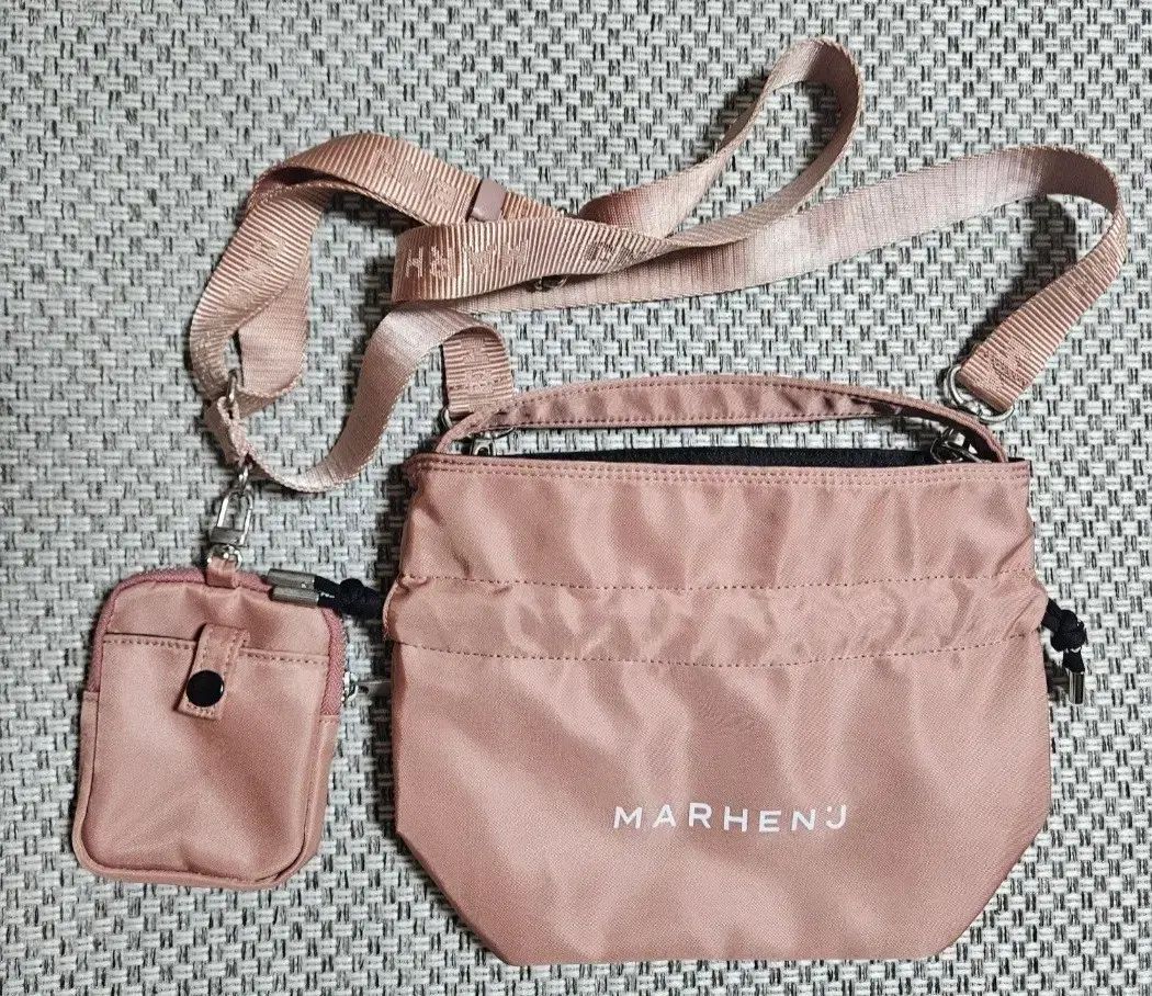 MARHEN.J シャチュールロング 巾着ミニ トートクロスバッグ