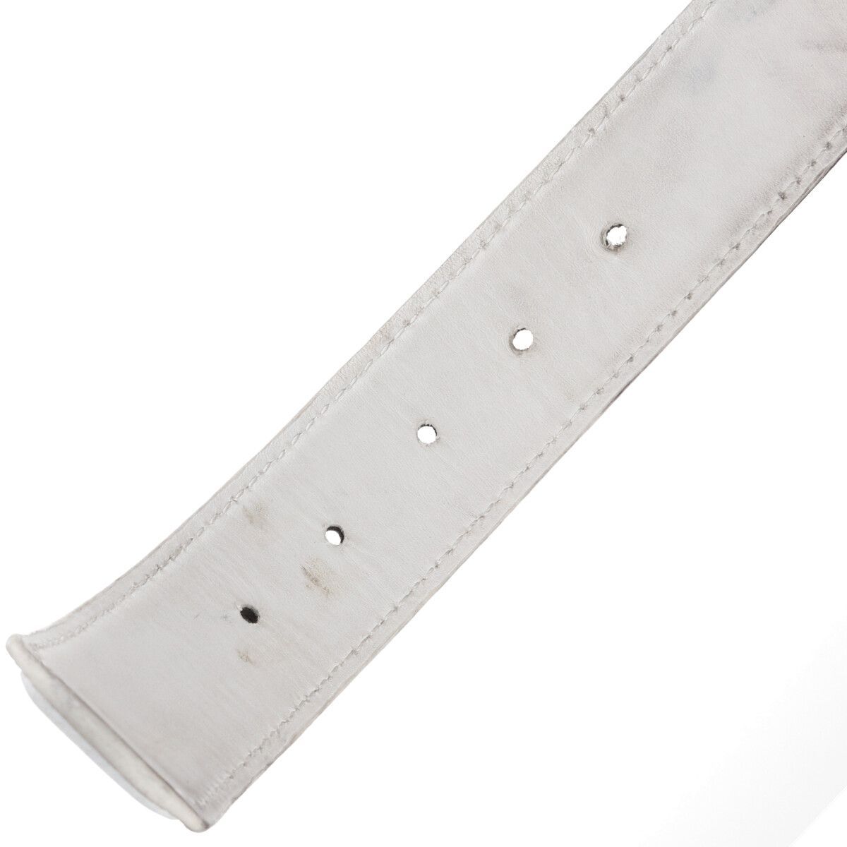 クロムハーツベルトストラップ白 中古】 CHROME HEARTS クロムハーツ 1.5 ベルトストラップ 34inch
