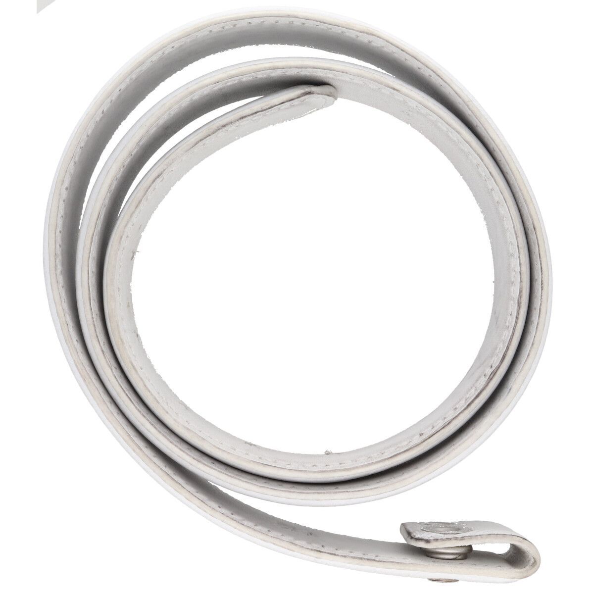 【中古】 CHROME HEARTS クロムハーツ 1.5 ベルトストラップ 34inch レザー ホワイト シルバー 34インチ 26014616 RS 中古】 CHROME HEARTS クロムハーツ 1.5 ベルトストラップ 34inch