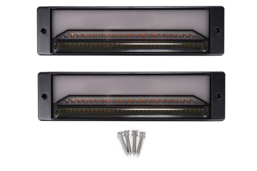 LED テール ランプ 流れる ウインカー トレーラー トラック 軽トラ 汎用 12V 24V 兼用 シーケンシャル キャンター エルフ デュトロ アトラス 等 汎用 ライト リア スモール ブレーキ バック (スモーク)as