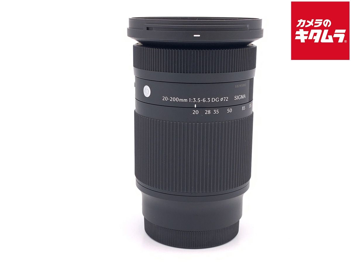 【中古】 【美品】 シグマ 20-200mm F3.5-6.3 DG Contemporary ソニーE用