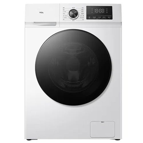 TCL(ティーシーエル) TW-DV7A ドラム式洗濯機 洗濯7kg 乾燥機能無 左開き 超薄ボディ 奥行51mm 縦865mm 幅601mm ワンルーム マンション向け 新生活