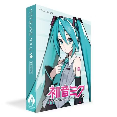 クリプトン・フューチャー・メディア VOCALOID6 初音ミク V6 ボイスバンク MIKUV6P
