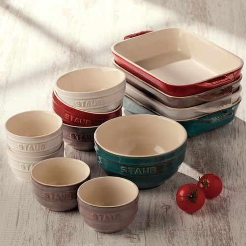 ストウブ(staub) ビンテージカラー レクタンギュラーディッシュ20cm