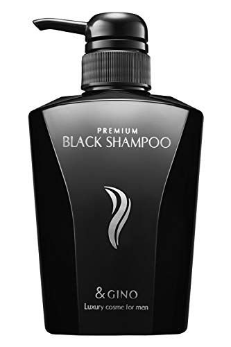 &GINO 頭皮ケア プレミアムブラックシャンプー 400ml【 スカルプ 男性用 メンズ 】Y 896c4861