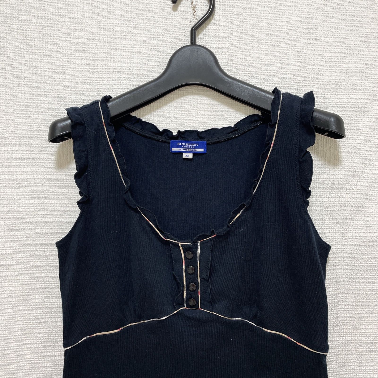 BURBERRY BLUE LABEL バーバリーブルーレーベル タンクトップ ノバ 