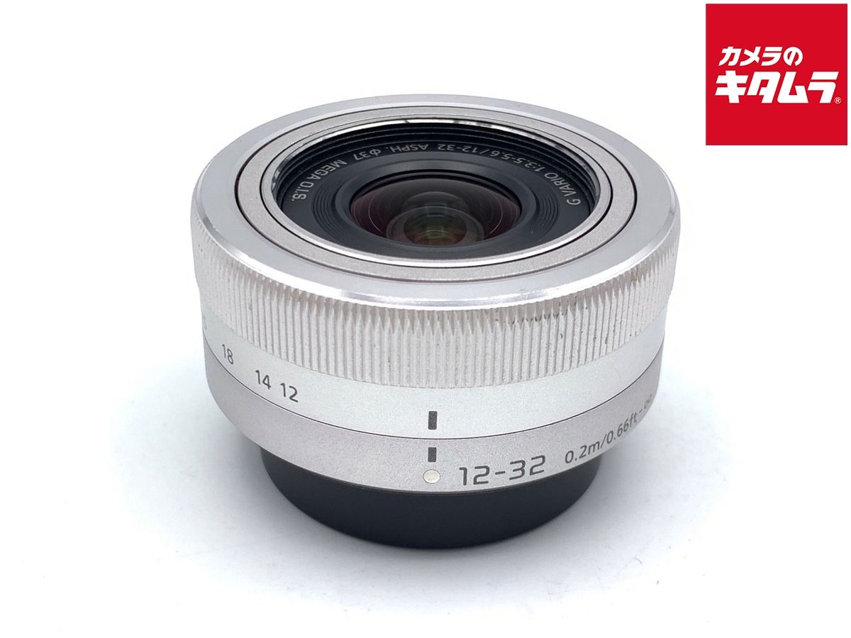 【中古】 【並品】 パナソニック LUMIX G VARIO 12-32mm F3.5-5.6 ASPH. MEGA O.I.S. [H-FS12032] シルバー