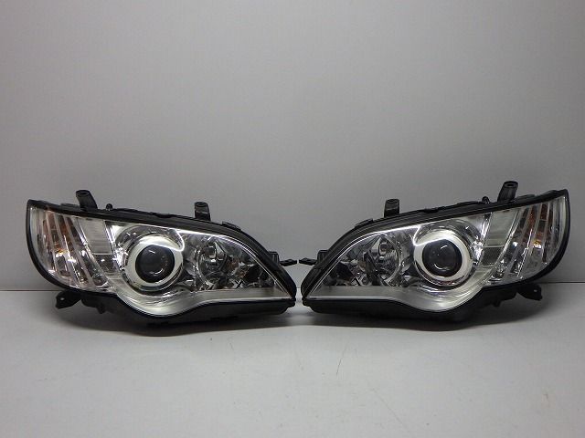 レガシィ　ヘッドライト　左右　HID　BP5　BL5　後期　100-20952　4H　84001AG340/350　コーティング　260522005