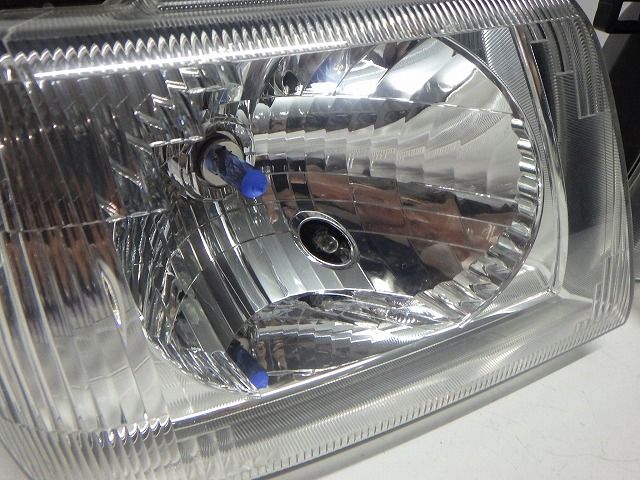 パジェロミニ ヘッドライト 左右 ハロゲン H58A レベ無し 100-87339
