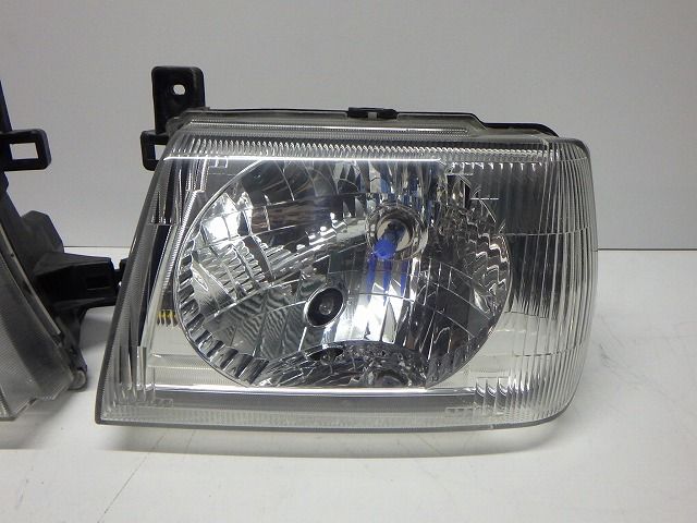 パジェロミニ ヘッドライト 左右 ハロゲン H58A レベ無し 100-87339
