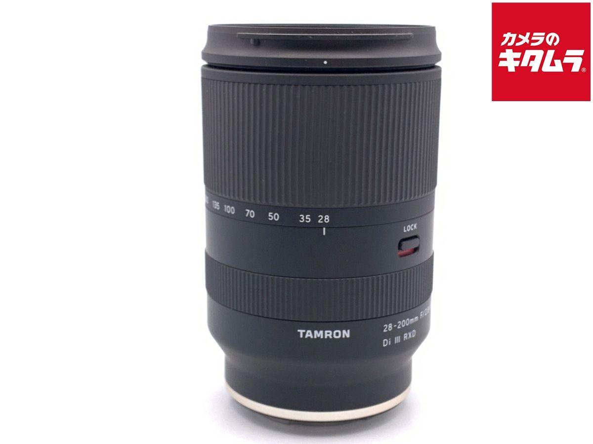 【中古】 【良品】 タムロン 28-200mm F2.8-5.6 Di III RXD ソニーEマウント用（Model A071）