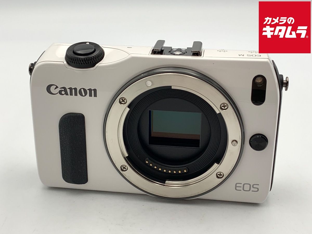【中古】 【良品】 キヤノン EOS M ボディ ホワイト