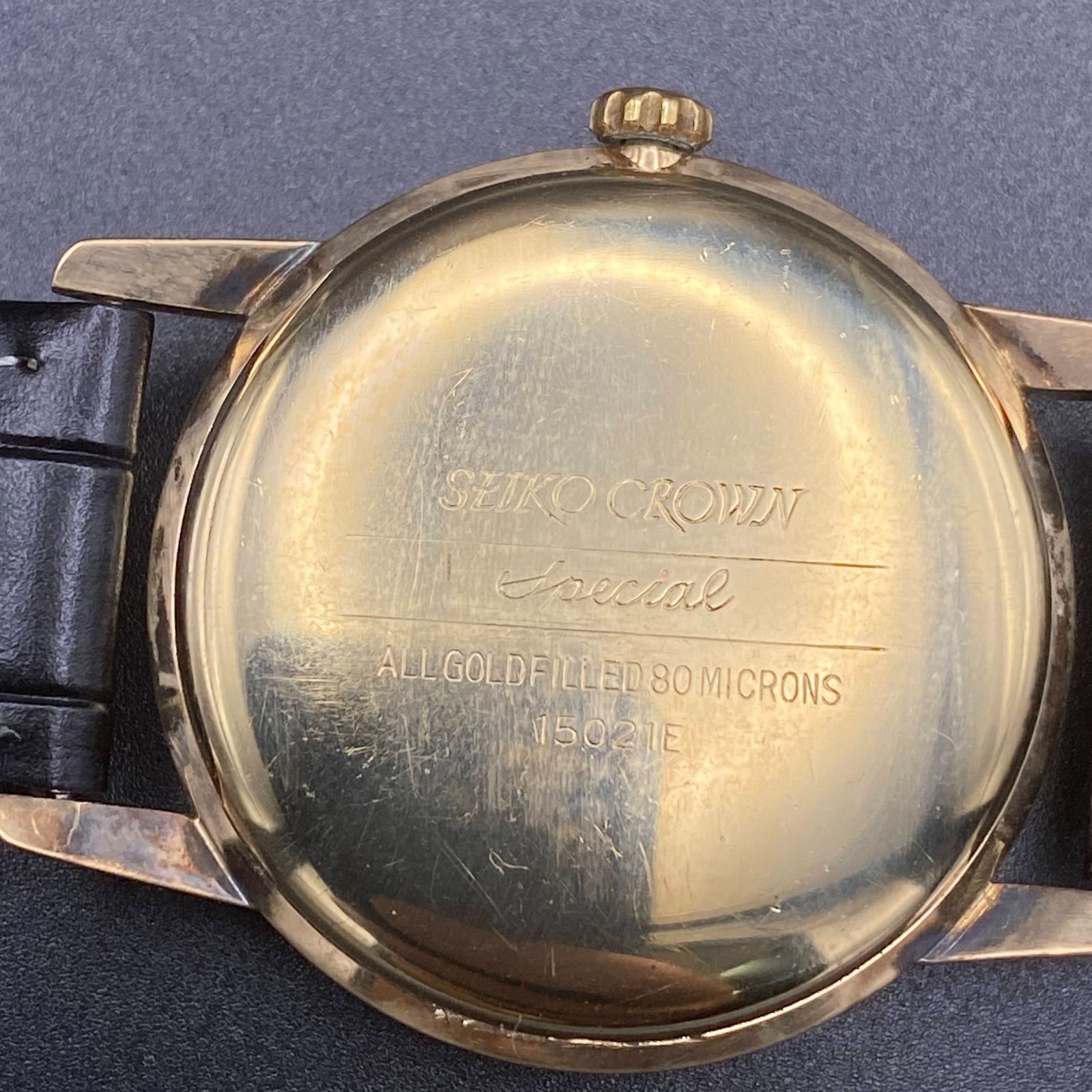 OH済み セイコー SEIKO クラウン crown スペシャル SD文字盤 15021E 