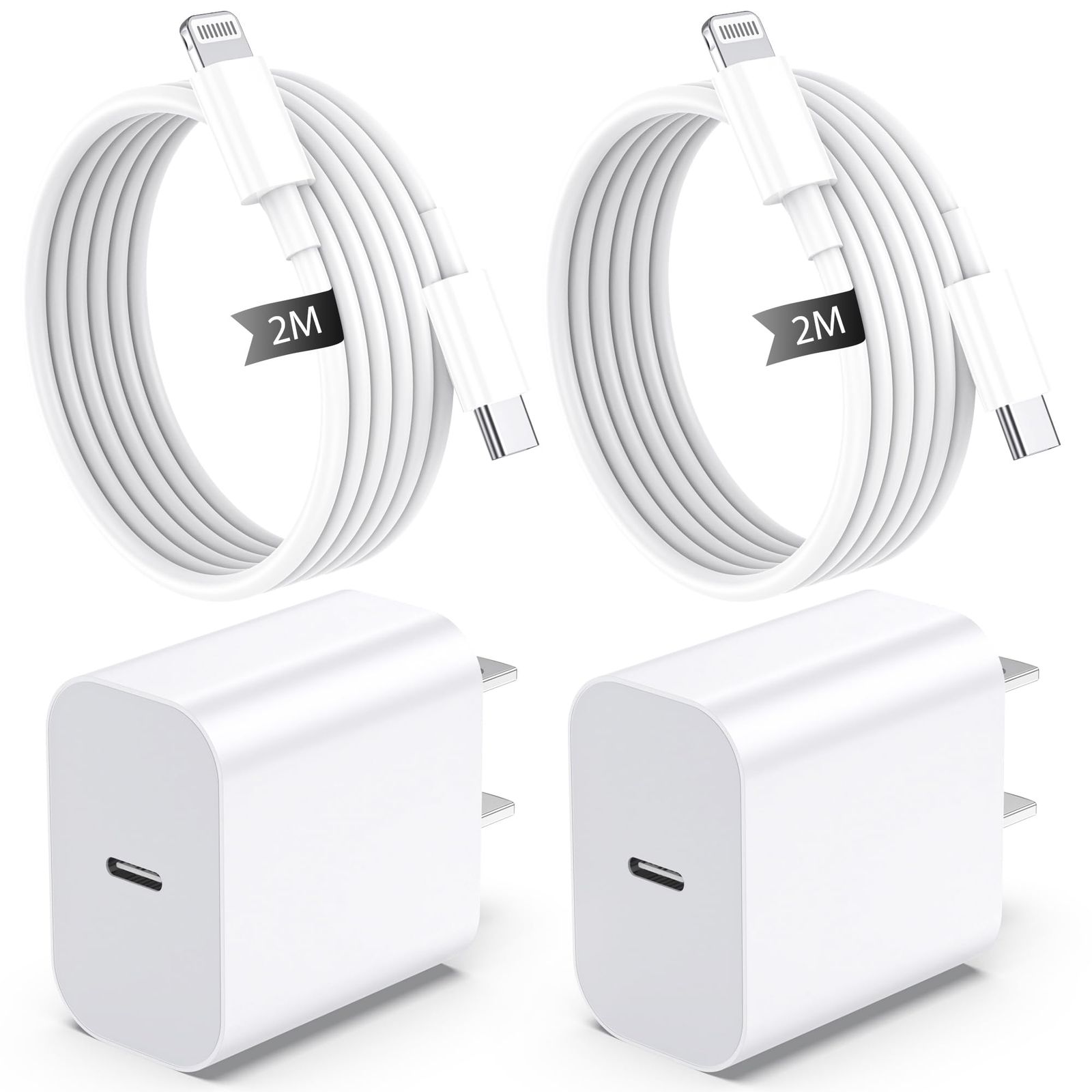iPhone 充電器 純正 PD 20W 2個セット [MFi/PSE認証済み] USB-C 急速 