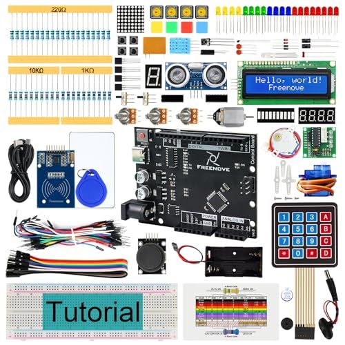 Freenove RFID スターター キット V2.0 with Board V4 (Arduino IDE と互換性あり)、267 ページの詳細なチュートリアル、198 アイテム、49 プロジェクト送料無料 dbe19af8