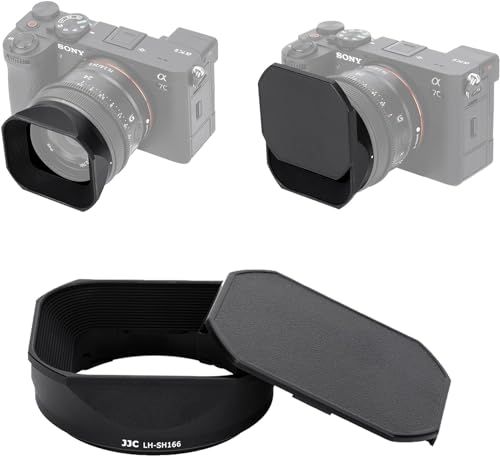JJC Sony ALC-SH165 ALC-SH166 互換 レンズフード 【アルミニウム製】Sony FE 24mm F2.8 G Gレンズ（SEL24F28G）Sony FE 40mm F2.5 G Gレンズ(SEL40F25G) So 7a12761a