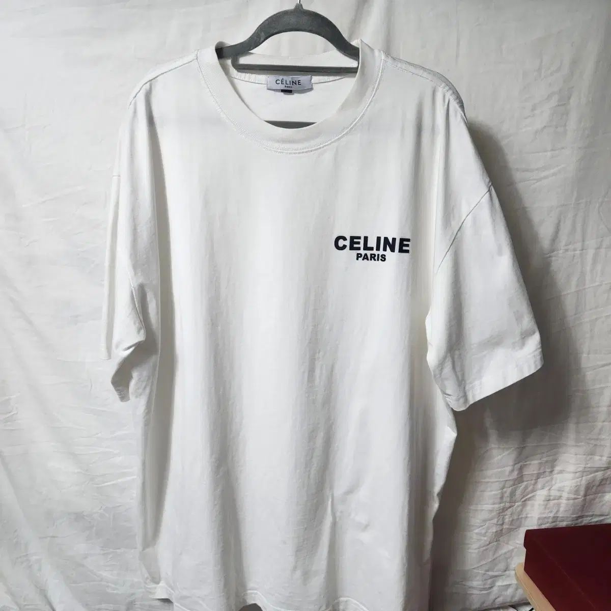 Celine セリーヌ ロゴ 白 半袖 Tシャツ 2Z062052H