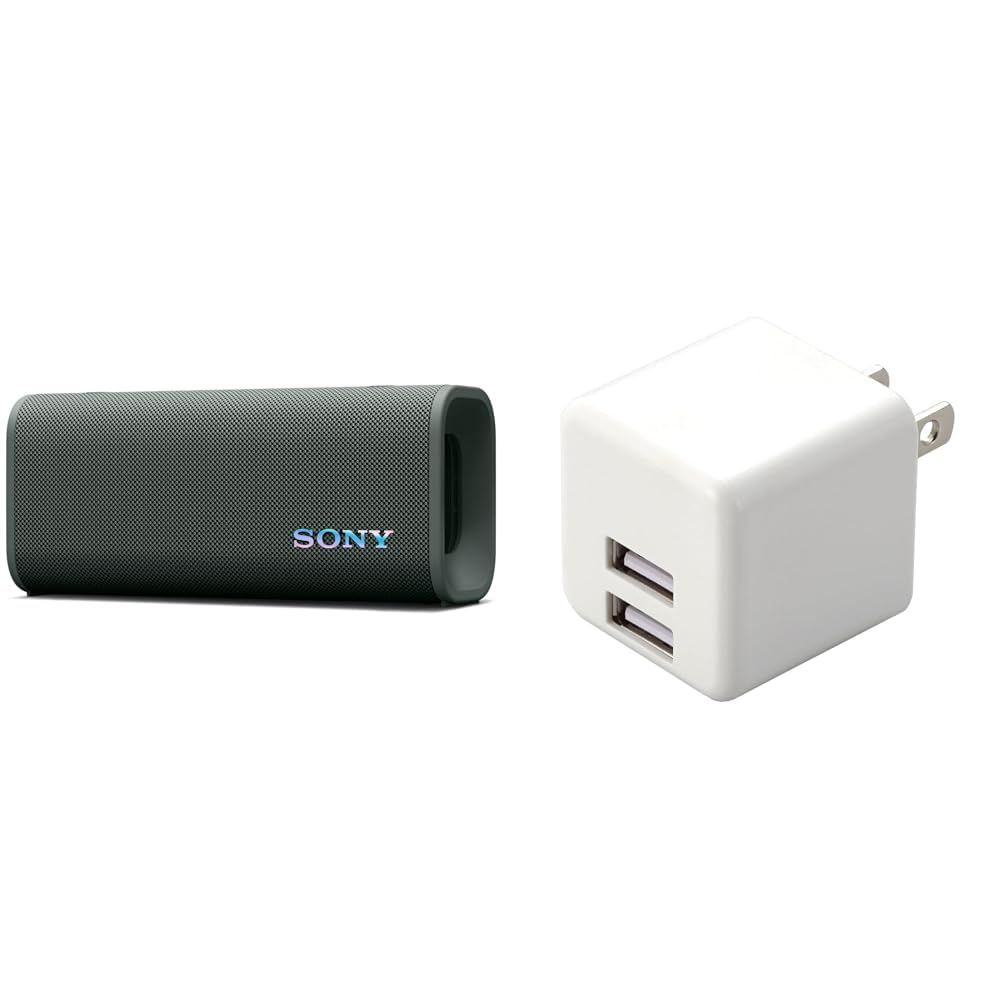 新品 ソニー(SONY) セット 【SRS-ULT30 フォレストグレー と エレコム USB充電器 USB コンセント EC-AC3912WH セット 】