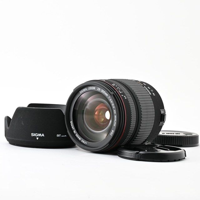 ＜美品＞ SIGMA 28-300mm F3.5-6.3 DG MACRO キヤノン用｜高倍率ズームレンズ｜マクロ対応｜動作良好｜外観新品同様｜光学良好｜レンズフード付き｜安心の高コンディション 15,946円
