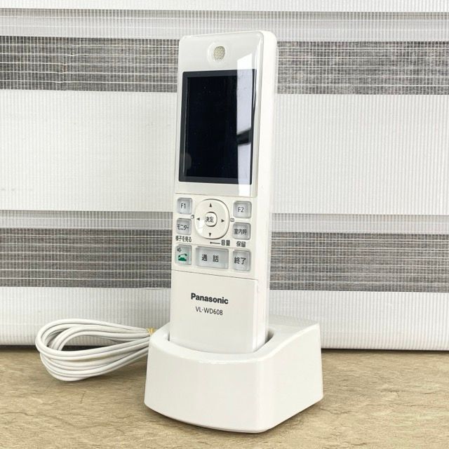 Panasonic VL-WD608 ワイヤレス モニター子機 【中古】動作保証 パナソニック 充電台付き/517054