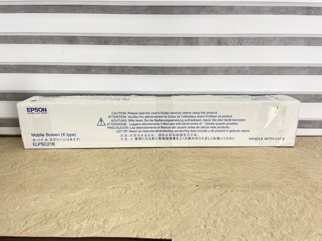 新品未開封 EPSON 80インチワイド モバイルスクリーン Xタイプ