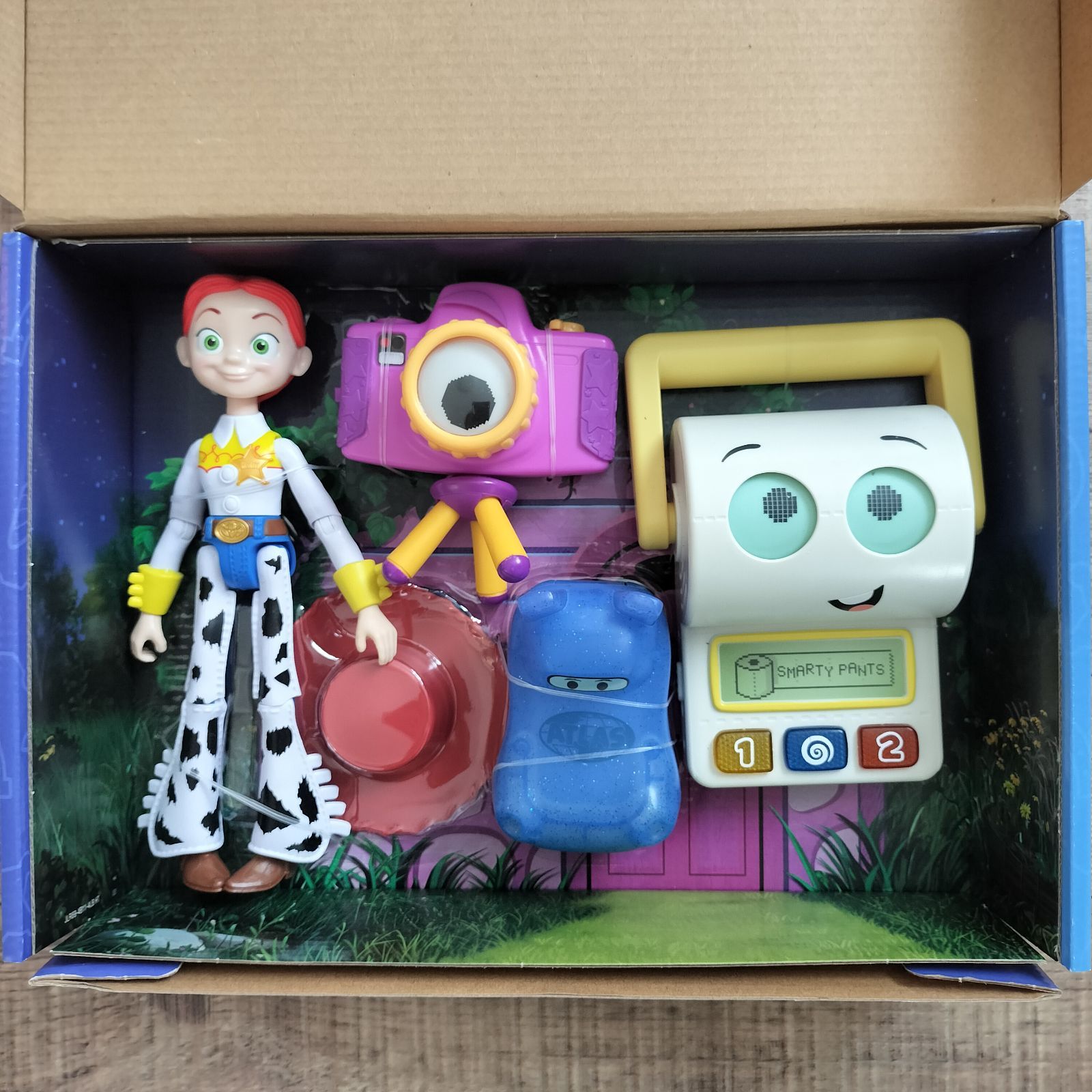 トイストーリー5 マテル　フィギュアセット　 ジェシー＆ダブルAチーム　（ジェシー/スマーティ・パンツ/アトラス/スナッピー）