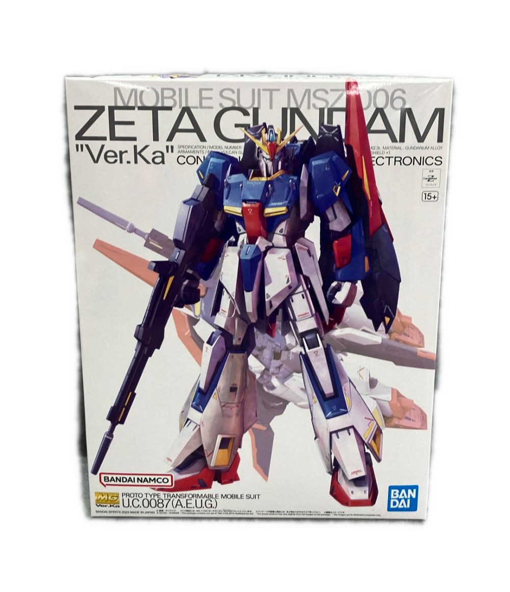 バンダイ 機動戦士Zガンダム MG 1/100 MSZ-006 ゼータガンダム Ver.Ka プラモデル