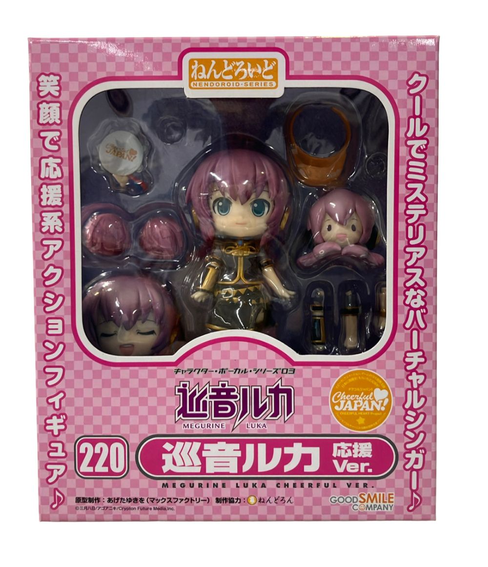 美品 グッドスマイルカンパニー 巡音ルカ ねんどろいど Cheerful JAPAN! 応援Ver. フィギュア