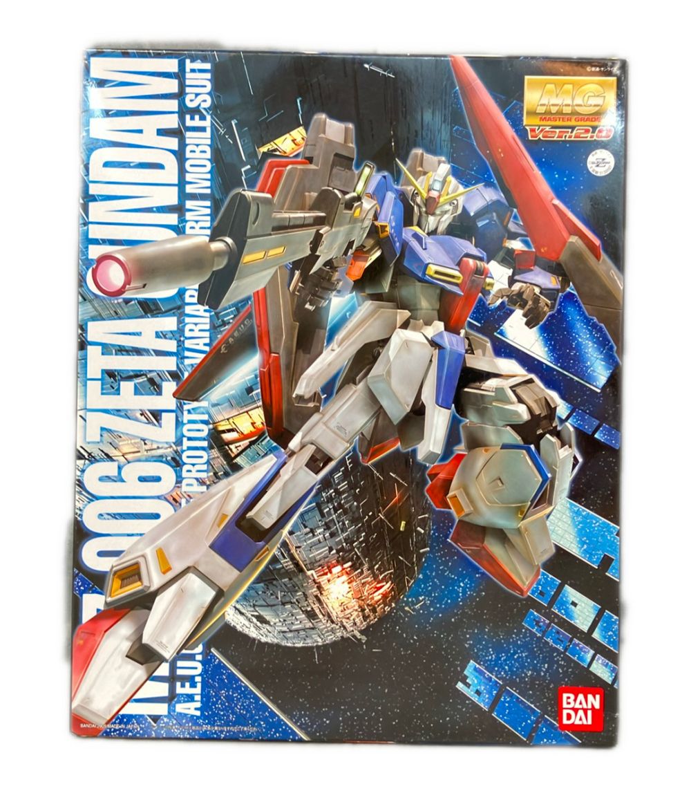 バンダイ 機動戦士Zガンダム MG 1/100 反地球連邦政府組織(エゥーゴ)可変型試作モビルスーツ MSZ-006 ゼータガンダム Ver.2.0 プラモデル