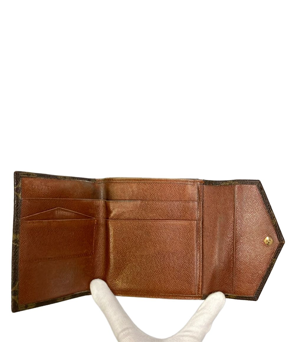 ルイヴィトン モノグラム ポルトモネ ジップ 二つ折り財布 廃盤 ヴィンテージ ルイ・ヴィトン 二つ折り財布 Wホック ポルト モネ ビエ カルト