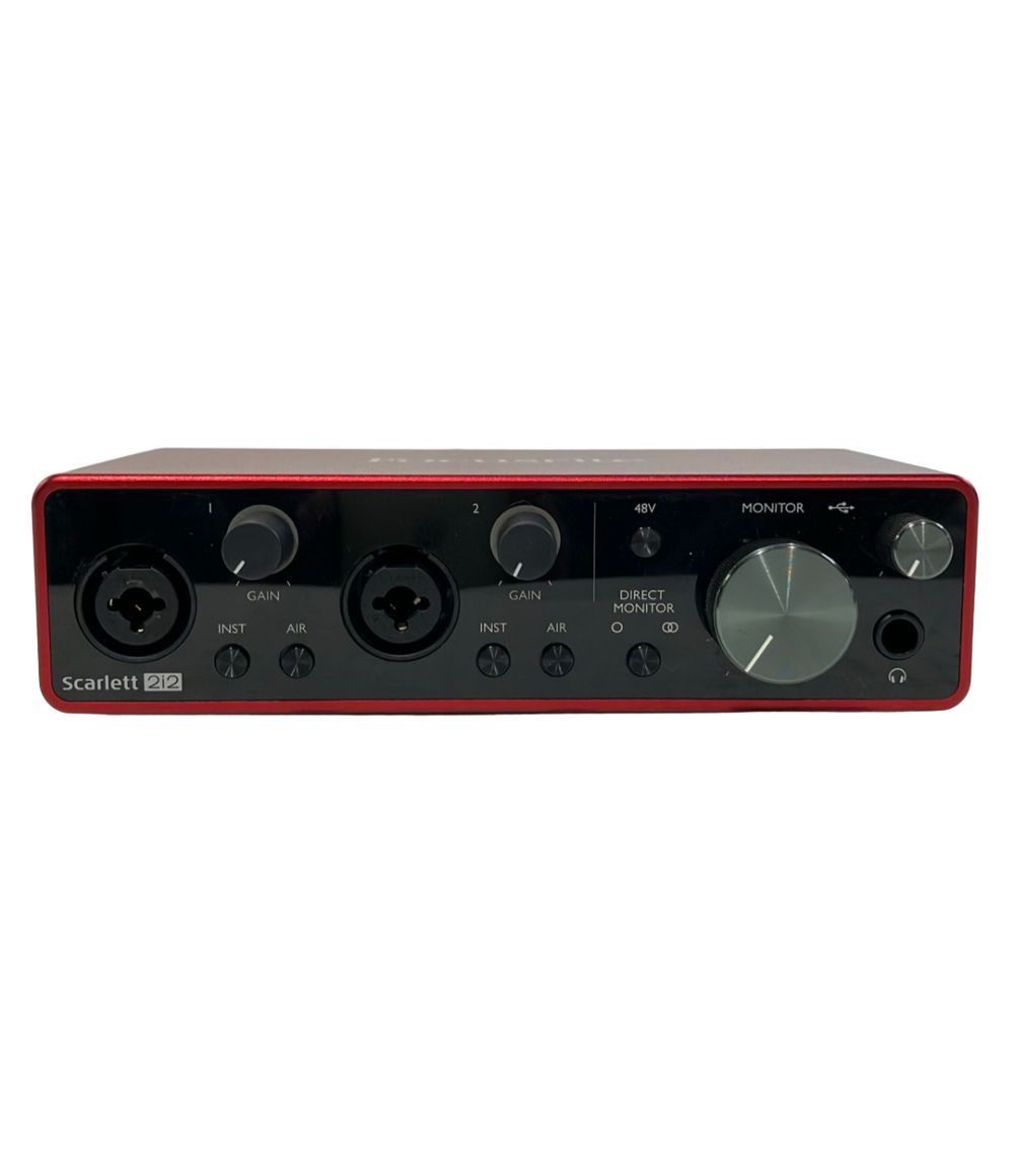 フォーカスライト オーディオインターフェース Scarlett 2i2 Focusrite