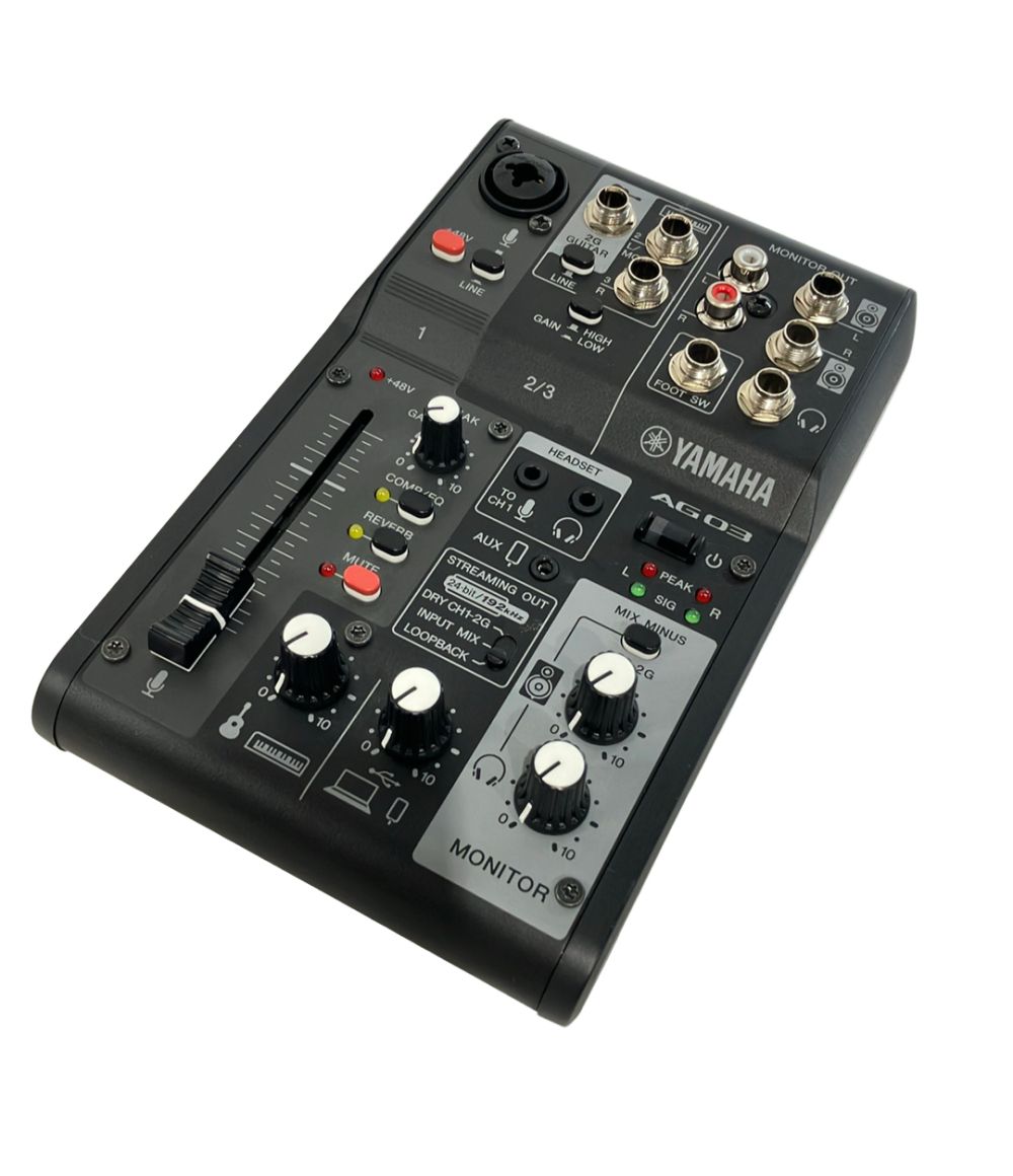 美品 ヤマハ ミキシングコンソール AG03 MK2 YAMAHA