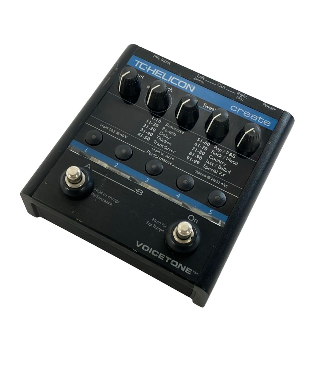 訳あり ティーシーヘリコン ボーカルエフェクター VOICETONE create TC HELICON