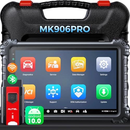 Autel 診断機 MK906 PRO、MAXI VCI V200付きスキャン ツール MS906PRO MS906BT MS906 MK908 の最新バージョン、ECU コーディング、3000 以上のアクティブ テスト、CAN FD & D 9740ba01