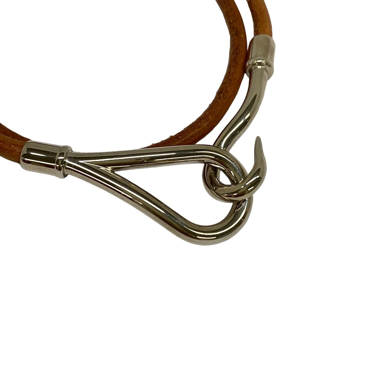 HERMES(エルメス) ブレスレット美品 ジャンボ レザー ブラウン