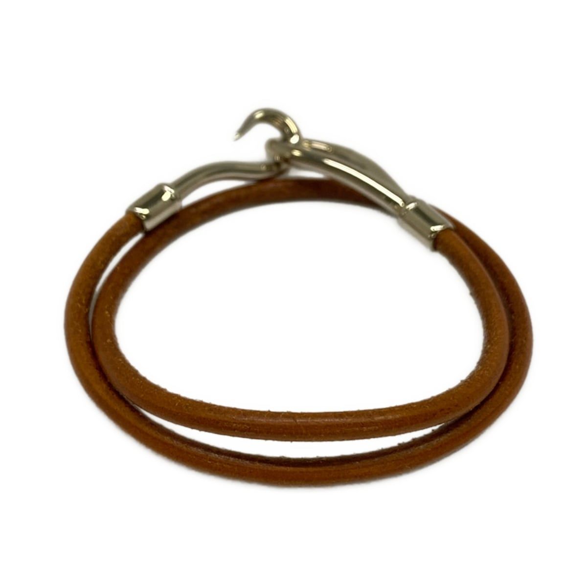 HERMES(エルメス) ブレスレット美品 ジャンボ レザー ブラウン