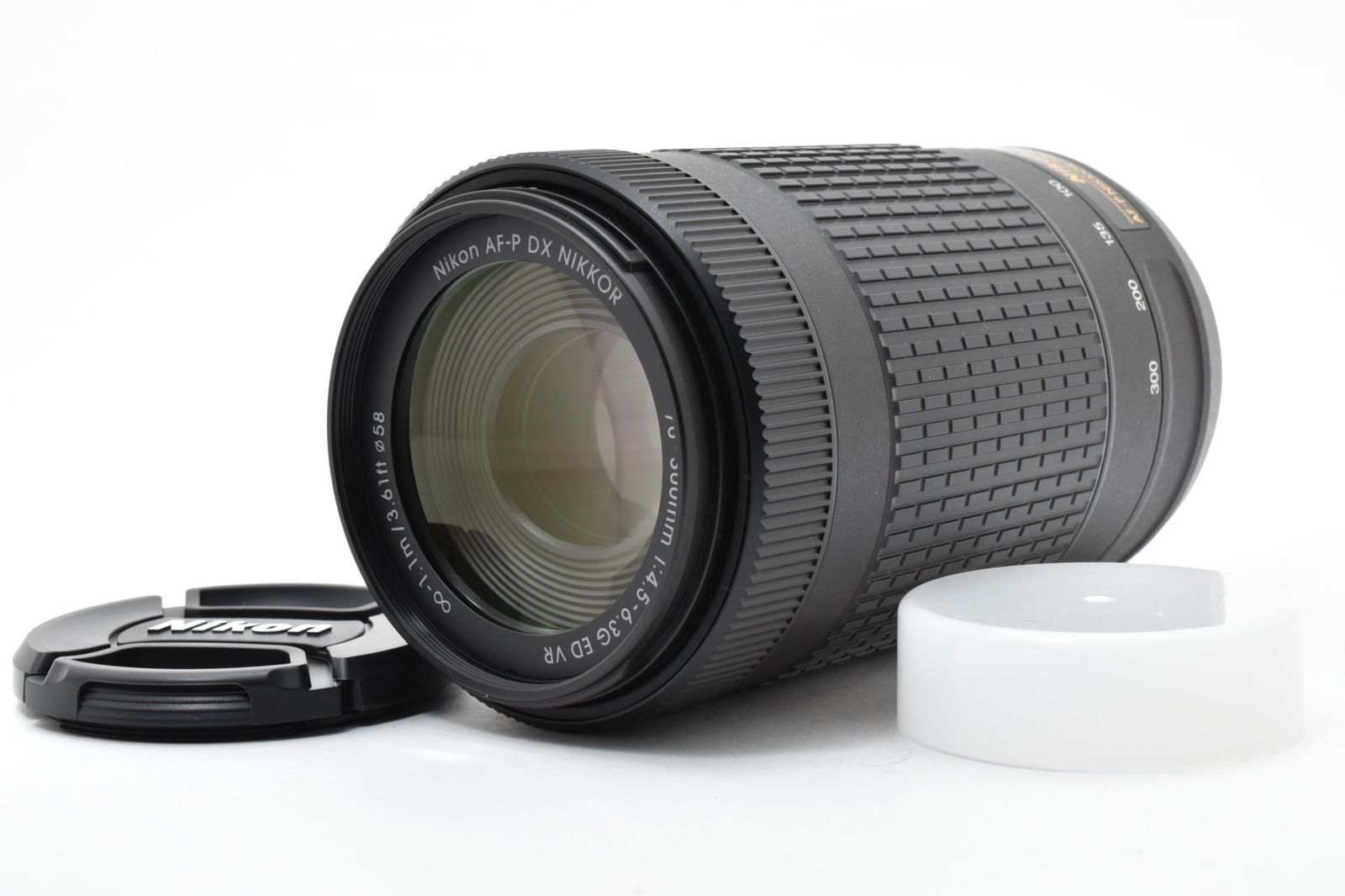#5180 ニコン Nikon AF-P DX NIKKOR 70-300mm f/4.5-6.3 G ED VR AFレンズ [動作確認済] 未使用