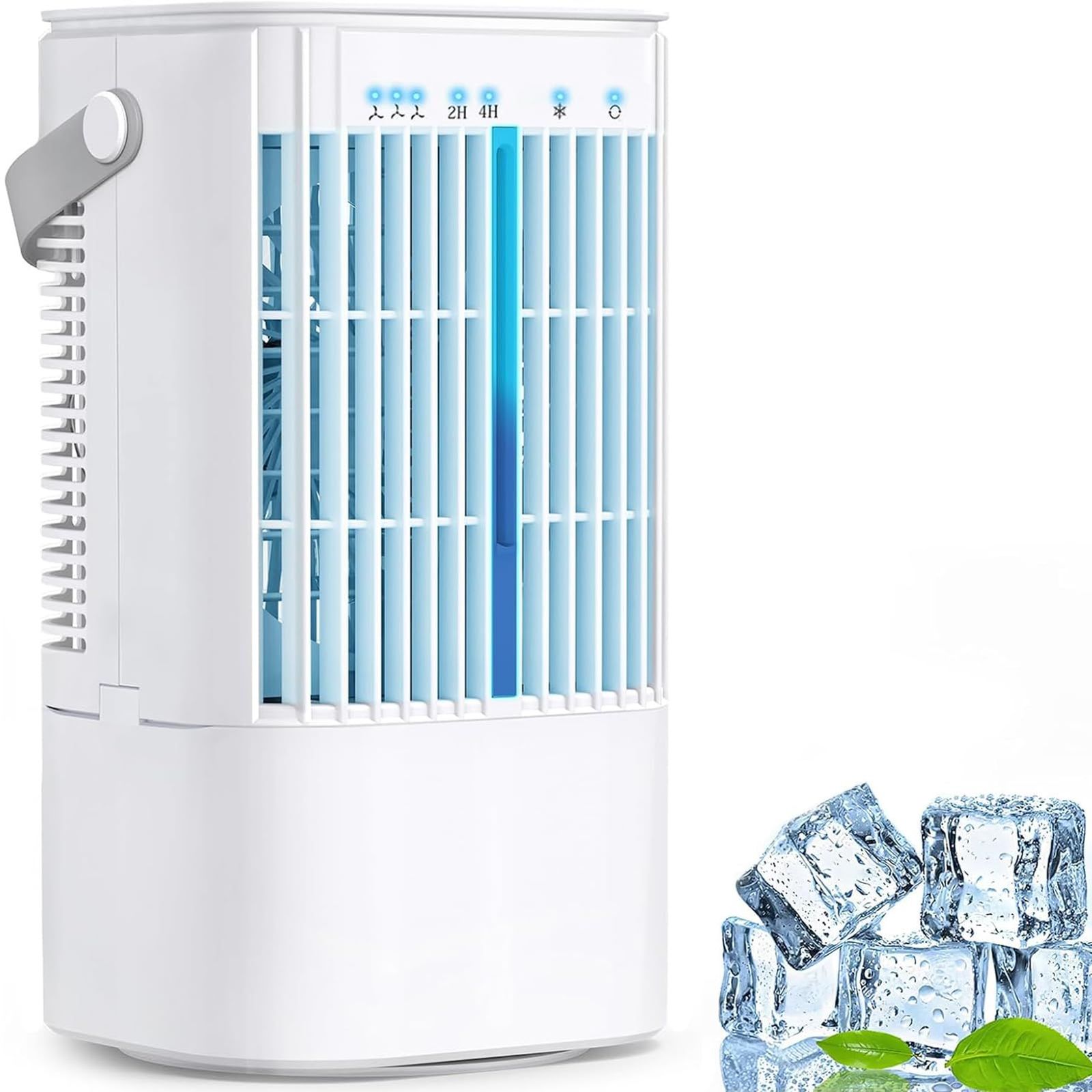 ☆新品☆冷風機 冷風扇 強力【2025モデル・節電対策・首振り・USB給電式】超音波式 900ML大容量 小型 10W省エネ 冷風扇風機 卓上クーラー 細かいミスト 氷入れ可 噴霧 扇風機 送風 加湿 冷却 ミニクーラー ミニエアコン コンパ 8ee4f023