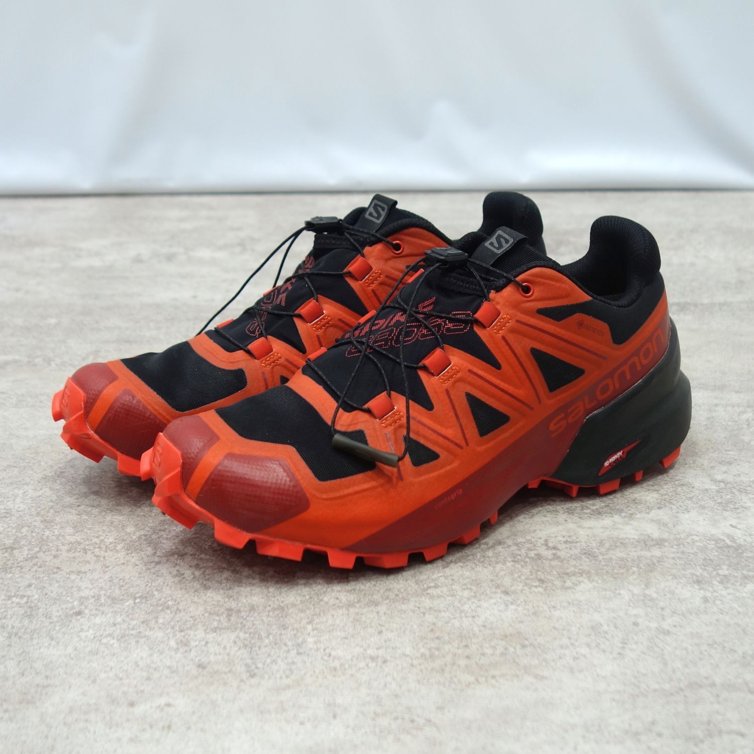 極美品 サロモン SALOMON トレイル ランニング シューズ SPIKE C